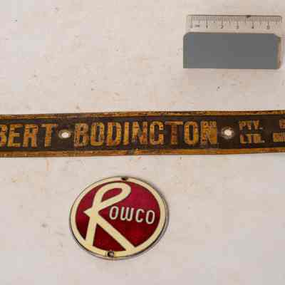Plaque and Badge