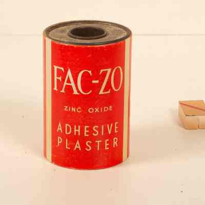 Tin Adhesive Bandage Container