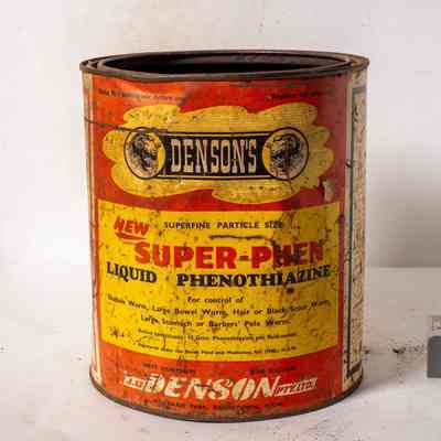 Drench tin