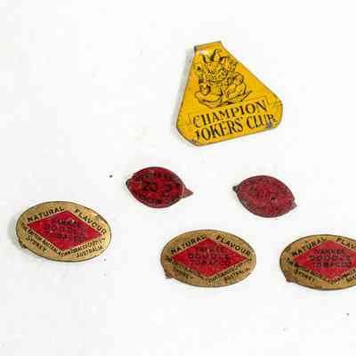 Tobacco tags