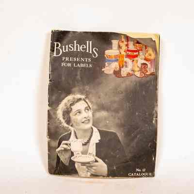 Bushells label purchase catalogue