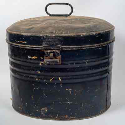 Tin Hat box