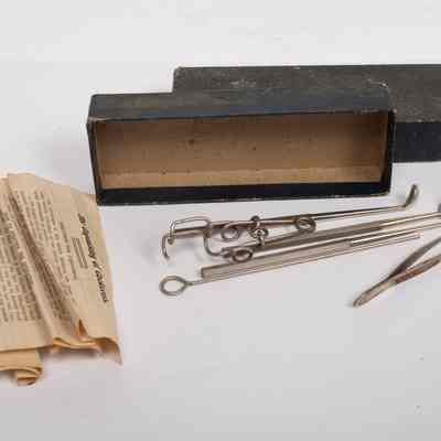 Chook caponising kit