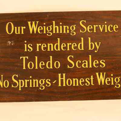 Tin Sign
