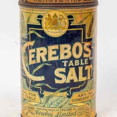 Cylindircal Tin Cerebus Salt Jalan