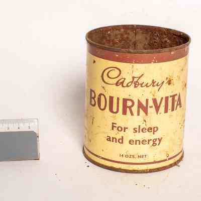Chocolate drink tin