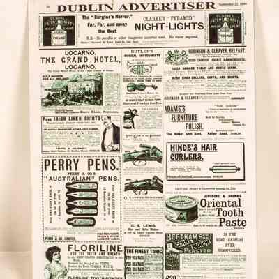 Printed sign/poster