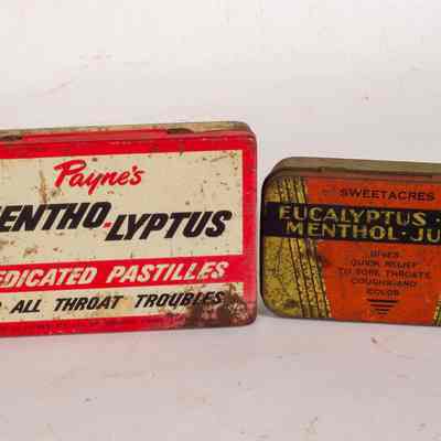 Eucalyptus tins