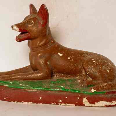 Plaster Kelpie Dog