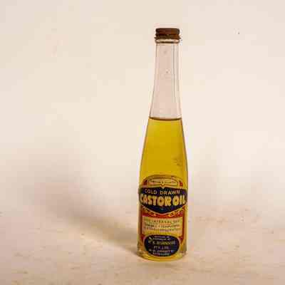 castor oil bottle