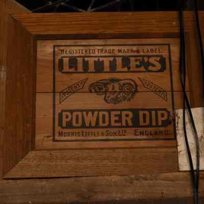 Sheep dip sign