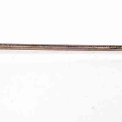 Wooden handle with a rod
