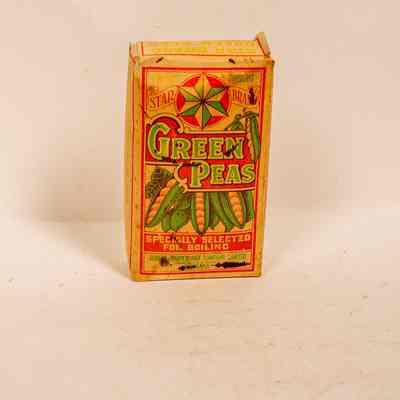 Packet of green peas,