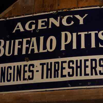 Buffalo Pitts sign