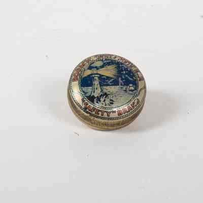 Tin of Erasic ointment