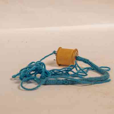 A bobbin knitter