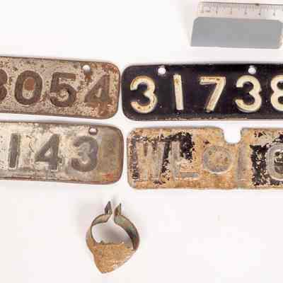 Bicycle rego plates