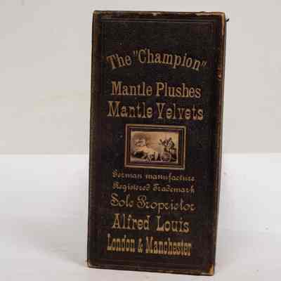 Cardboard box of mantles