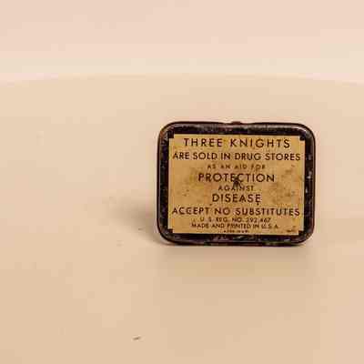 Condom Tin