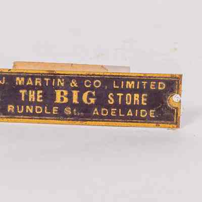 Brass Plaque