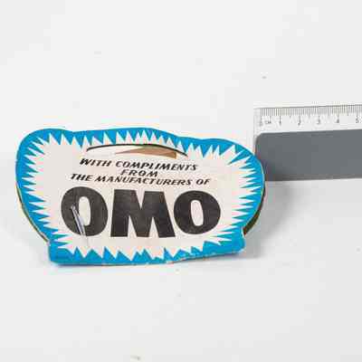 Small Advertising Piece - Omo Detergent