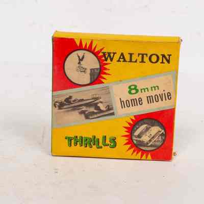Cardboard boxed 8mm film
