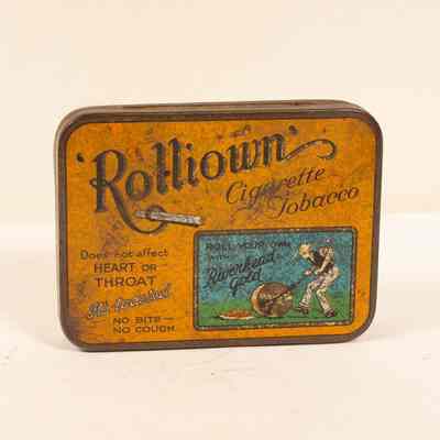 Tobacco tin