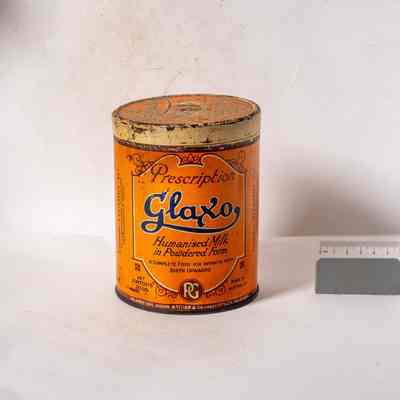 Glaxo tin
