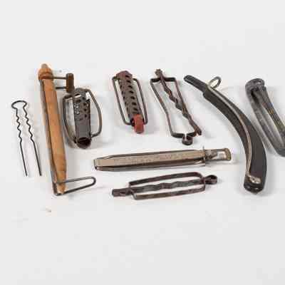 Group of Hair Curlers