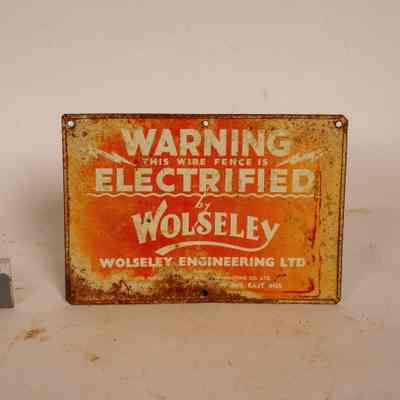 Tin Plate sign