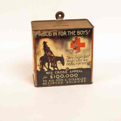 Donations Tin Red Cross