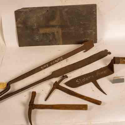 Roof Slater's Tools
