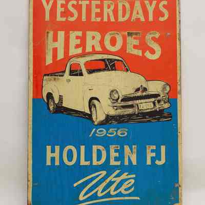 Tin Sign
