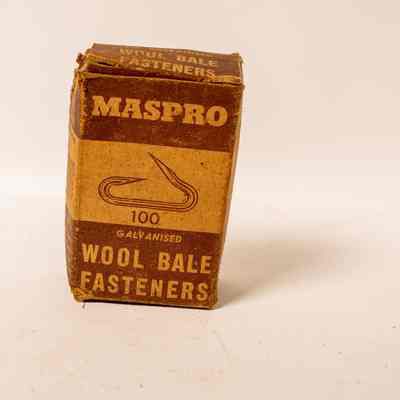 Maspro bale fasteners