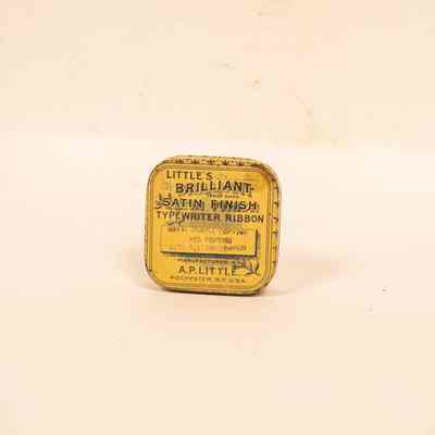 Typewriter tin