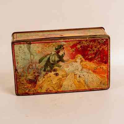 Mazawatti tea tin