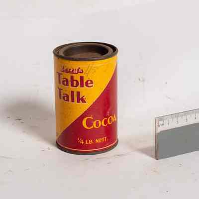 Cocoa tin