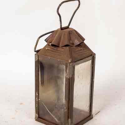 Small Tinsmith Lamp