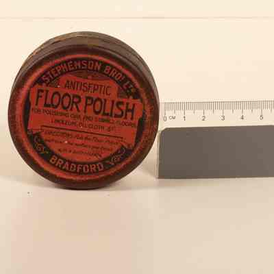 Tin of Antiseptic Floor Polish