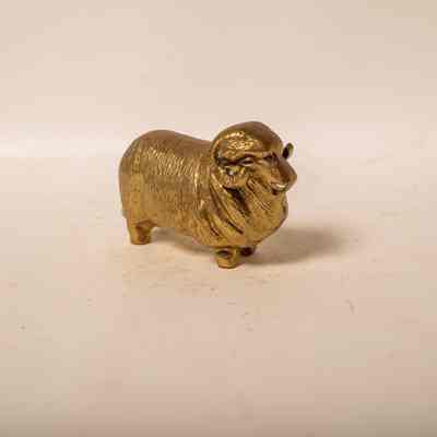 Brass merino Ram
