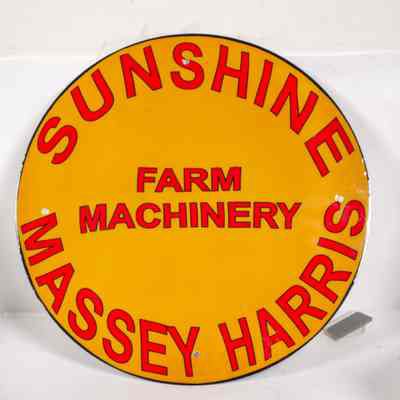 Sunshine machinery sign