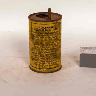 Coleman Measuring Can