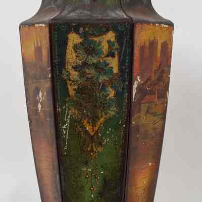 Tall Decorative Biscuit TIn