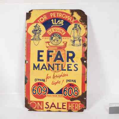 Enamel Sign