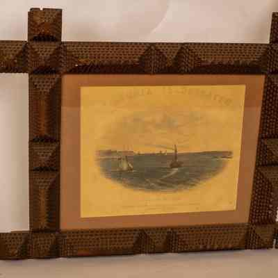 Tramp Art frame