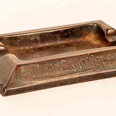 Tin ashtray