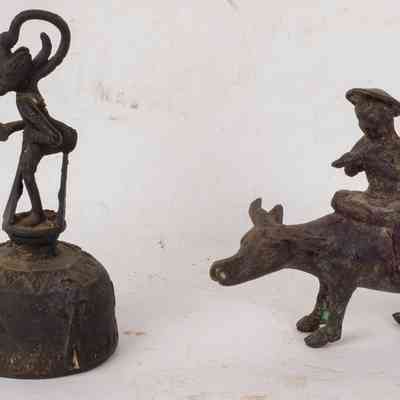 Two Asian ornaments
