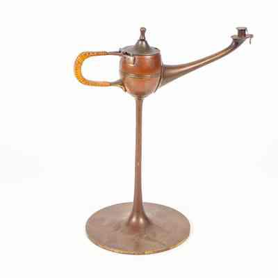 Whale oil burner