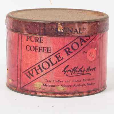 Griffith Brothers, Glucose and Cocoa paper label tin