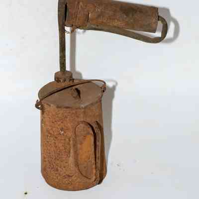 A depression made blow torch